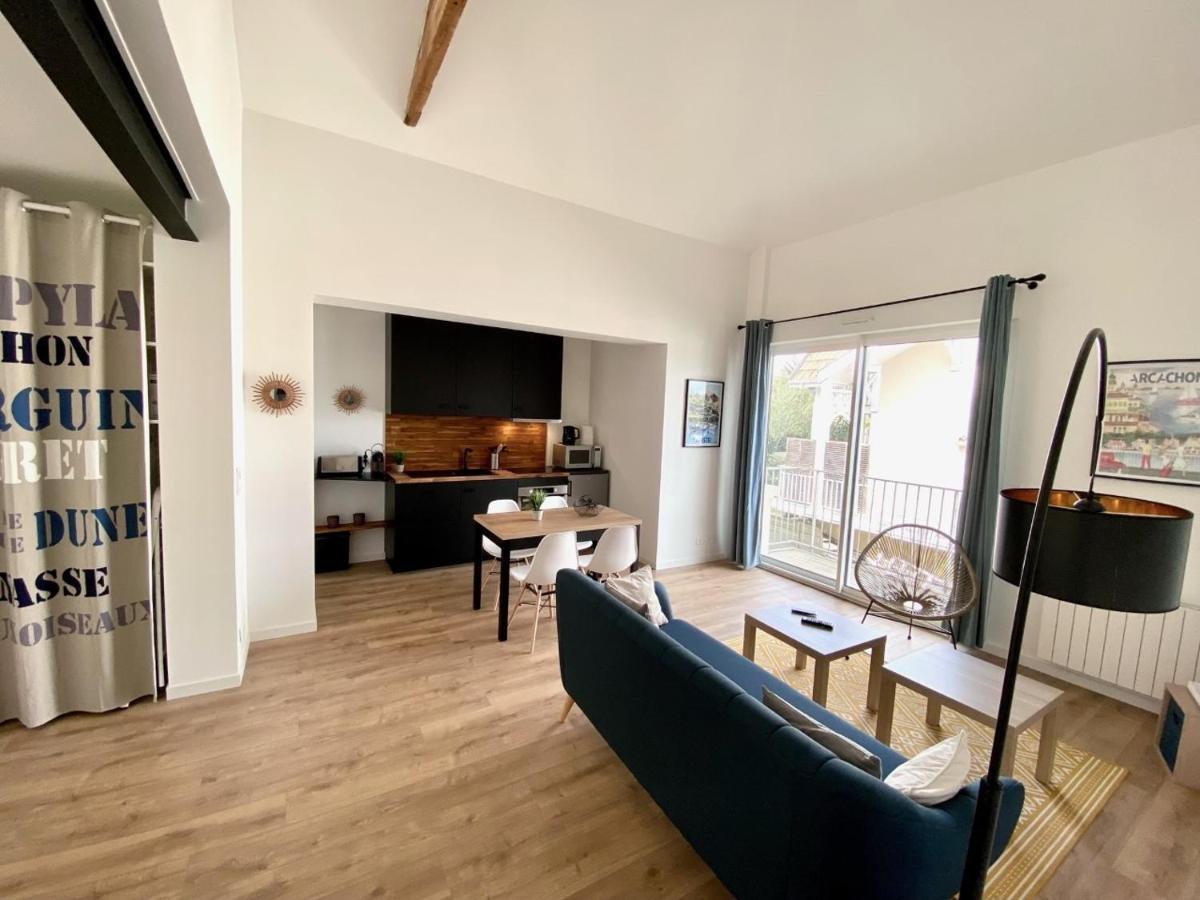 Chaleureux Appartement Aux Allures Nordiques Arcachon Eksteriør bilde